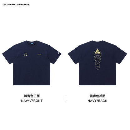NewJNXS  Heavyweight Washed Contrast Graphic Oversized Tee