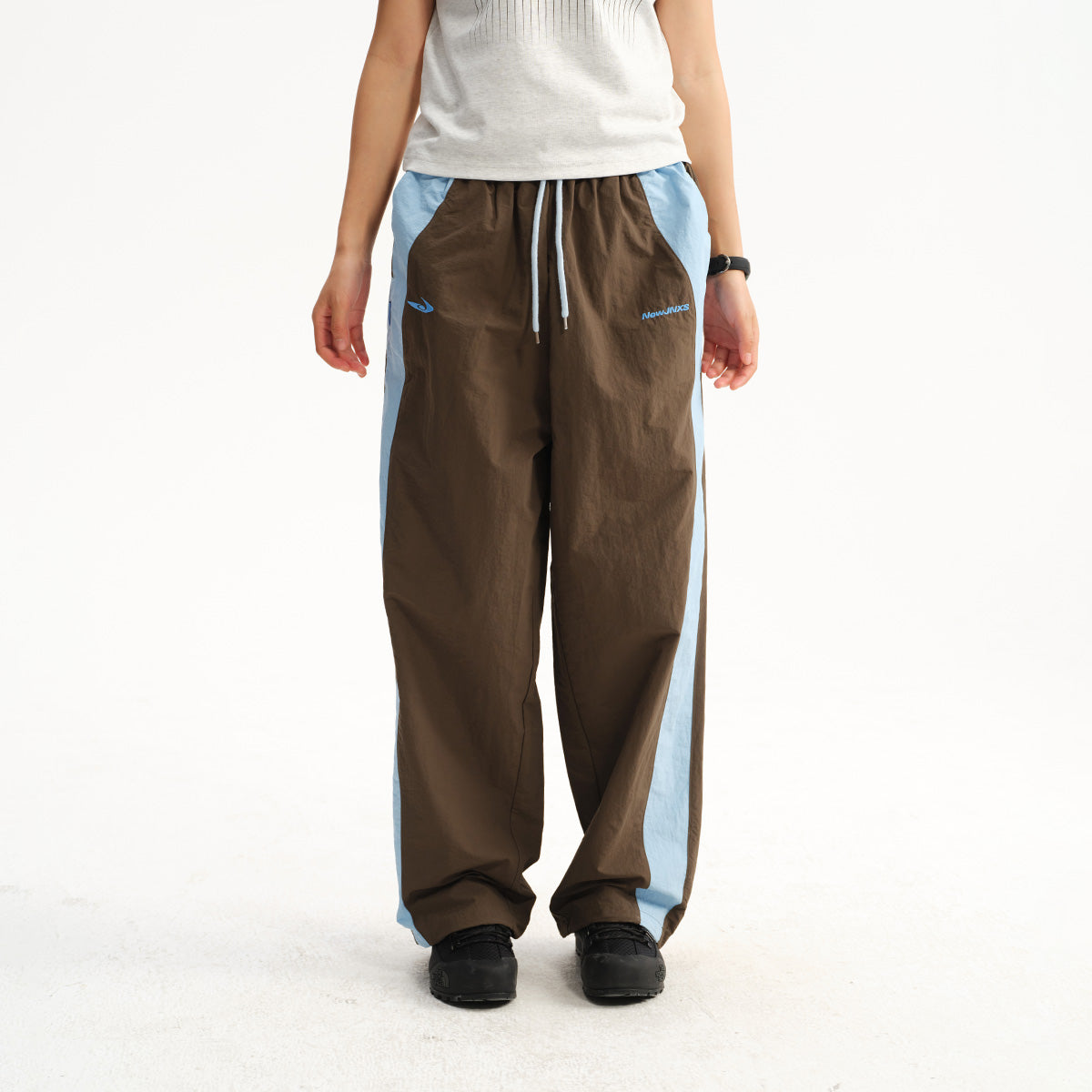 NewJNXS  Taslon Colorblock Relaxed Fit Pants