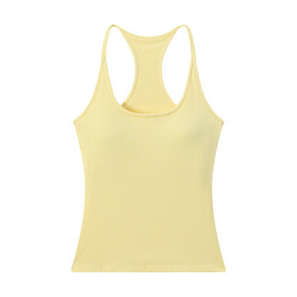 NewJNXS Removable Padded Stretch Slim Camisole Top