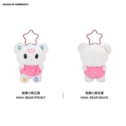 NewJNXS World NINA BEAR Plush Bag Charm