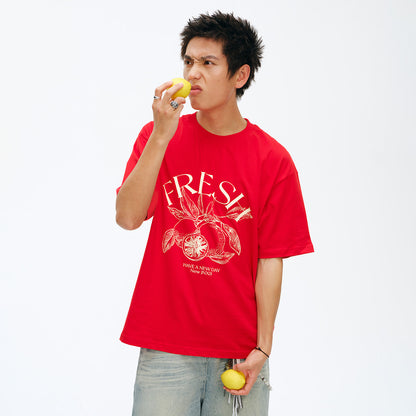 NewJNXS Summer Fruit Print Tee