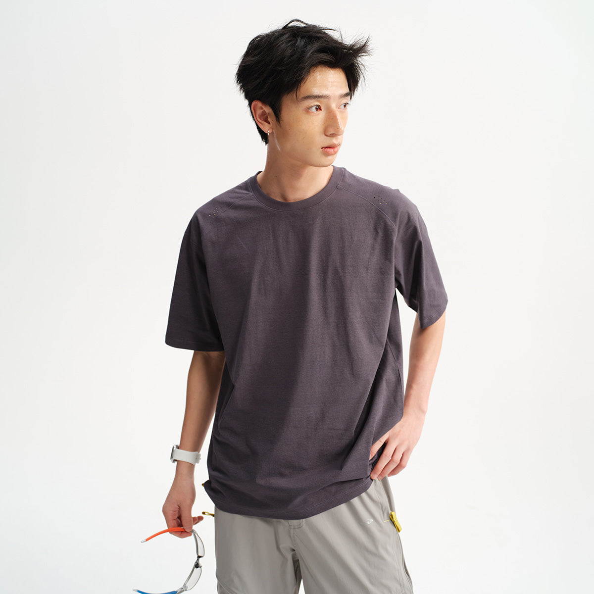 NewJNXS UPF50+ Cooling Quick-Dry Perforated Tee