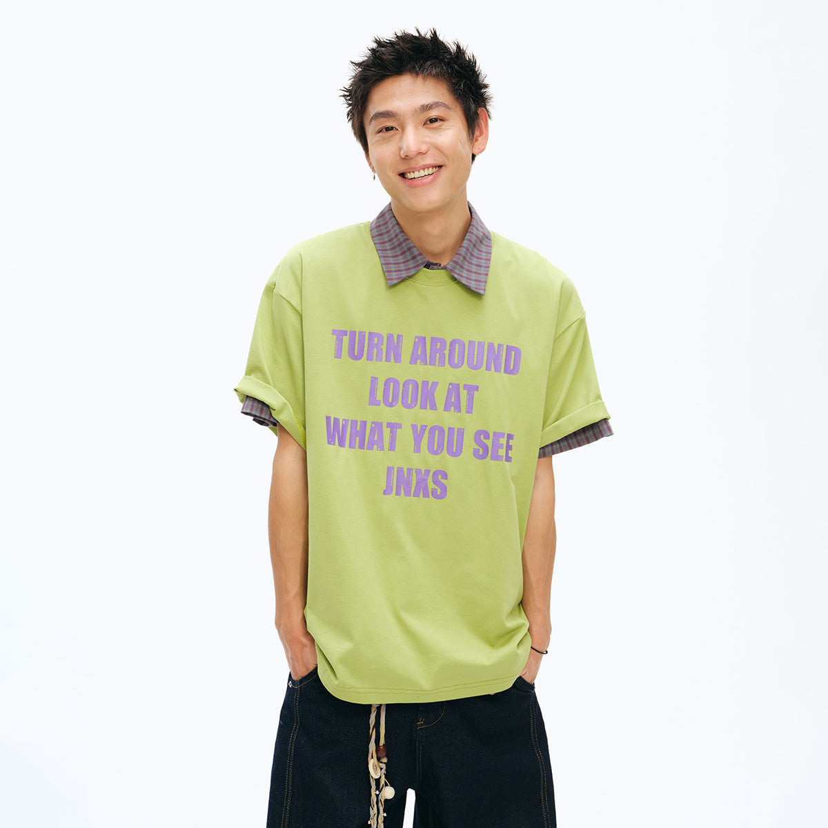 NewJNXS Turn Around Graphic Unisex Tee