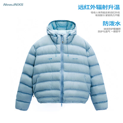 NewJNXS 「Cold Isle Blue Series」 Hooded Down Jacket