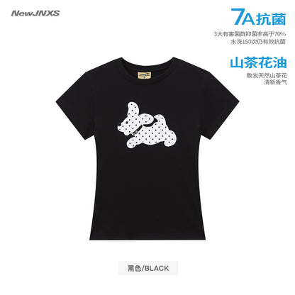 NewJNXS Polka Dot Puppy Tee
