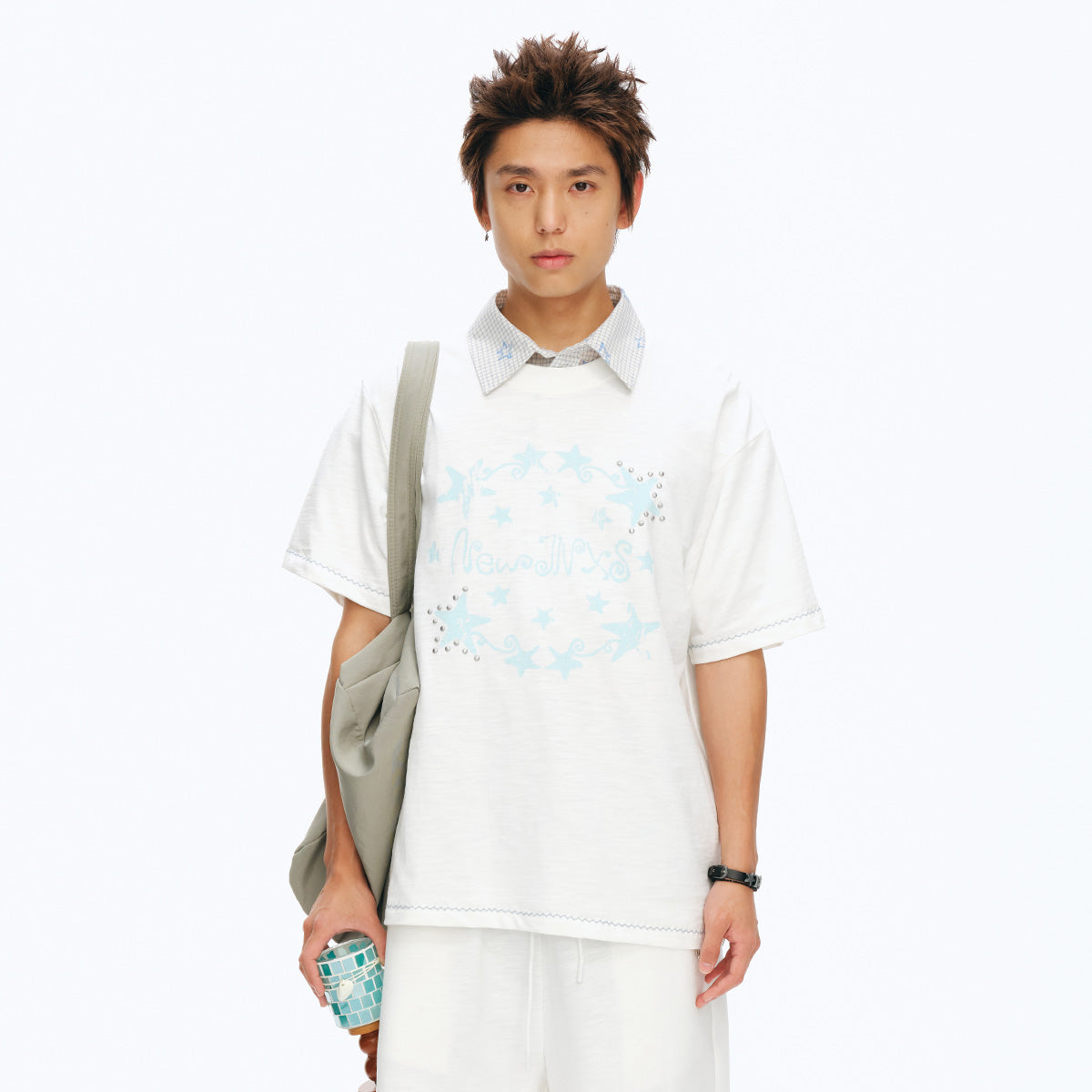 NewJNXS Starburst Logo Knit Tee Set