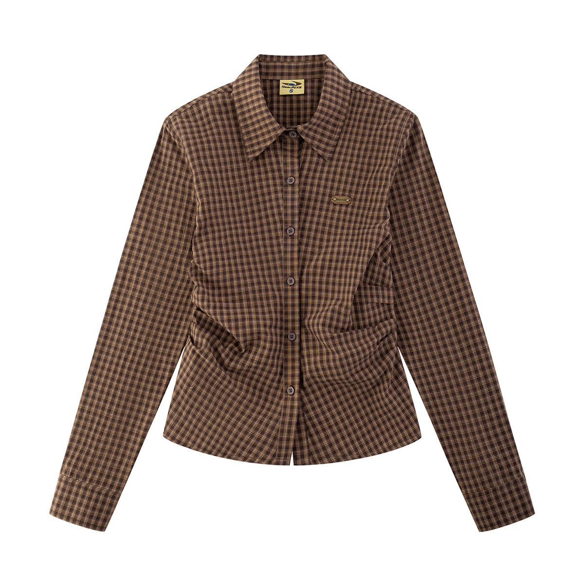 NewJNXS SS Vintage Plaid Shirt