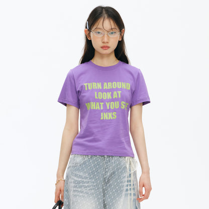 NewJNXS Turn Around Graphic Unisex Tee