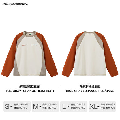NewJNXS Color Block Quick-Dry Long Sleeve Cycling Tee