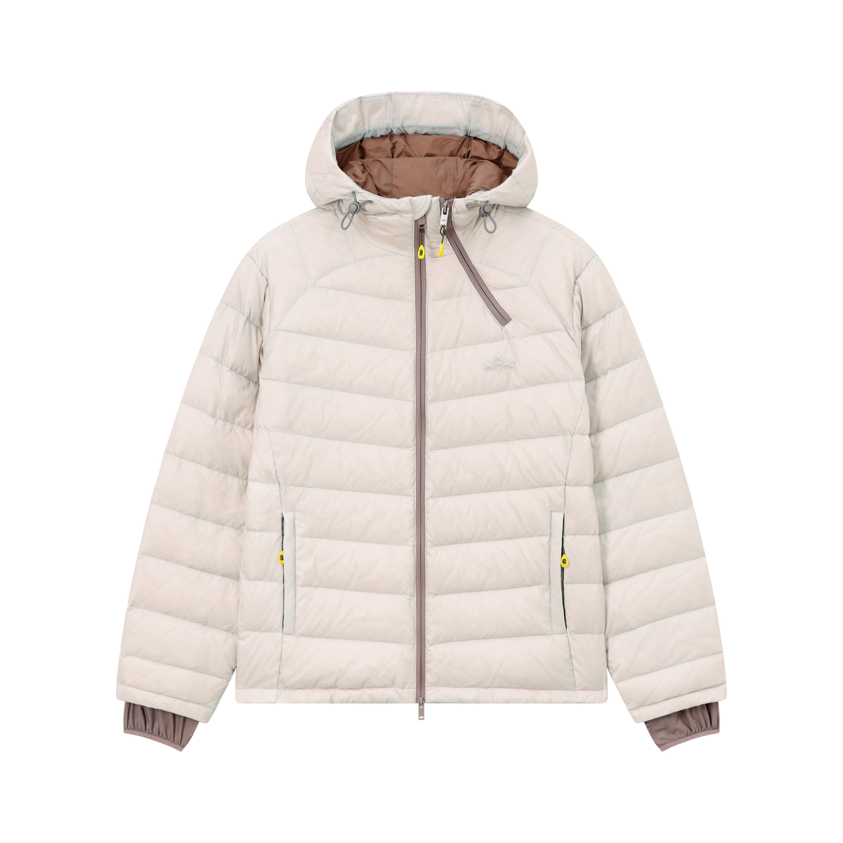 NewJNXS「Cold Isle Blue Series」 Diagonal-Zip Puffer Jacket