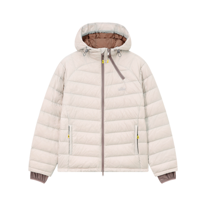 NewJNXS「Cold Isle Blue Series」 Diagonal-Zip Puffer Jacket