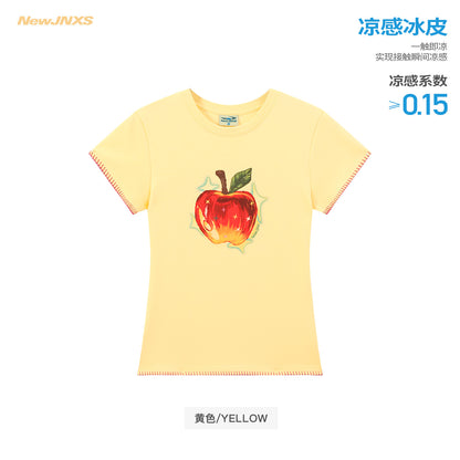 NewJNXS Cooling Apple Star Couple Tee