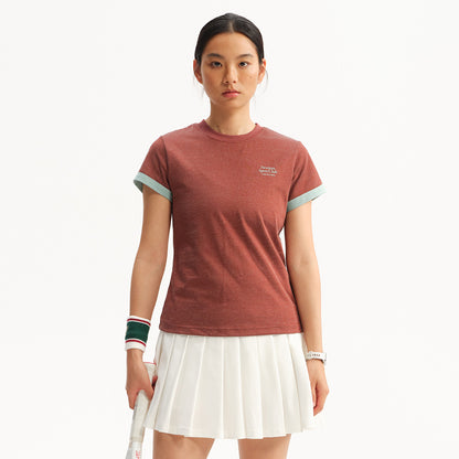 NewJNXS Retro Colorblock Loose Tee
