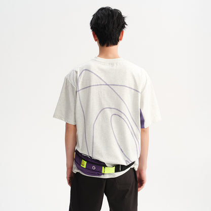 NewJNXS  Sorona Cooling Quick-Dry Colorblock Loose T-Shirt