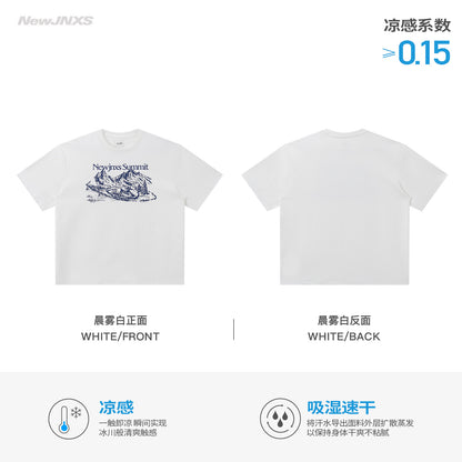 NewJNXS   Cooling Quick-Dry Mountain Graphic T-Shirt