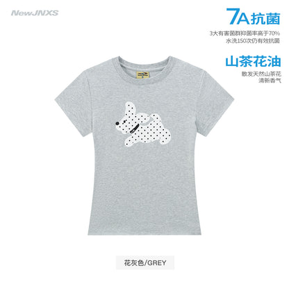 NewJNXS Polka Dot Puppy Tee
