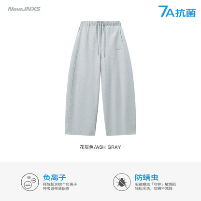 NewJNXS 7A Antibacterial Embroidered Logo Sweatpants