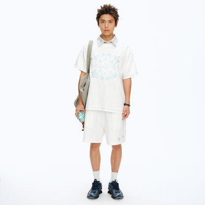 NewJNXS Starburst Logo Knit Tee Set