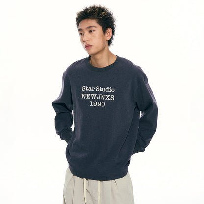NewJNXS Heavyweight Heather Long Sleeve Tee