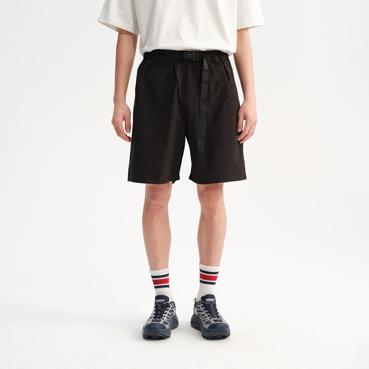 NewJNXS Water-Repellent Outdoor Adjustable Belt Shorts – Unisex