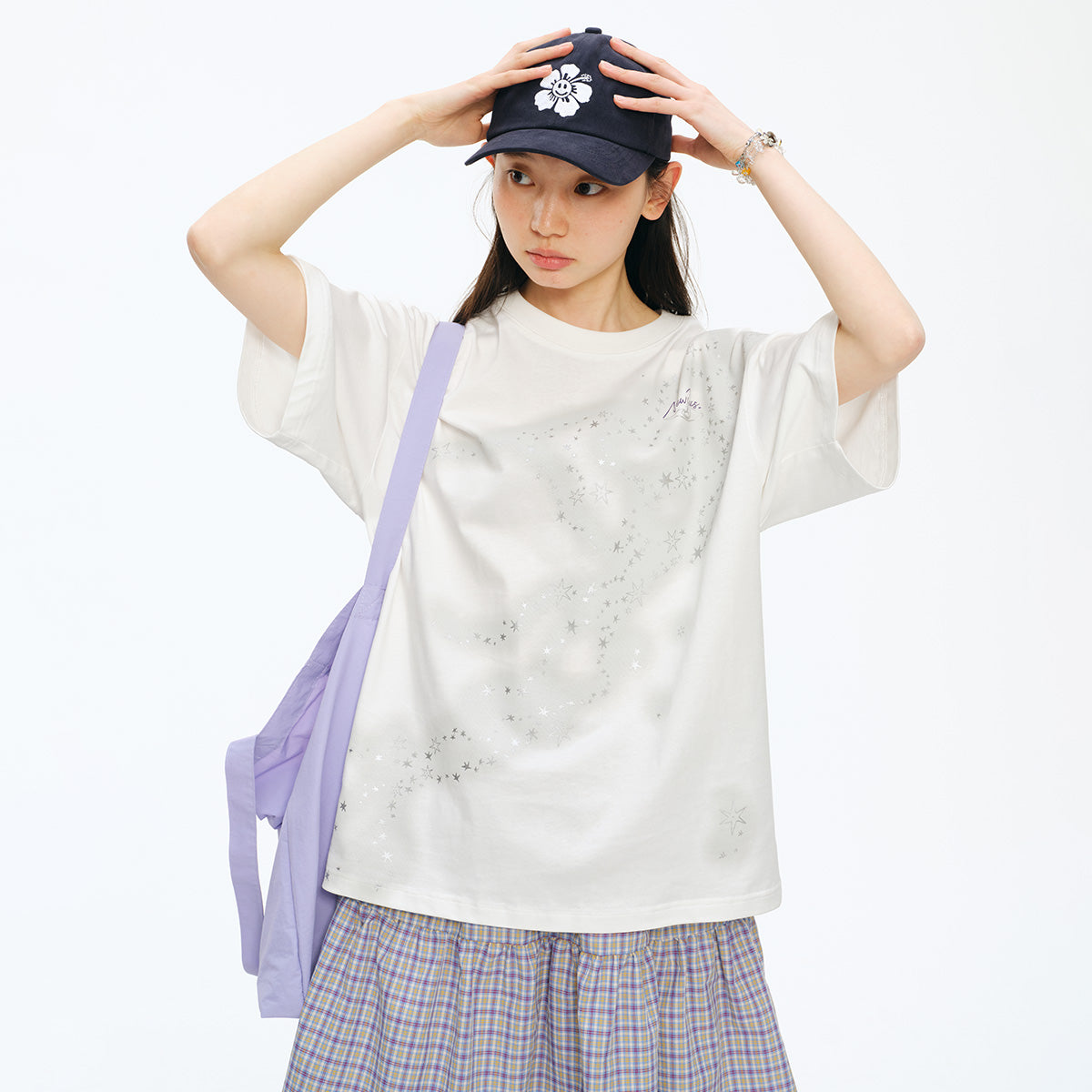 NewJNXS Counting Stars Oversized Tee