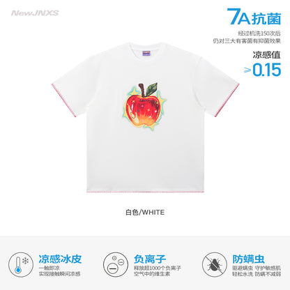 NewJNXS Cooling Apple Star Couple Tee