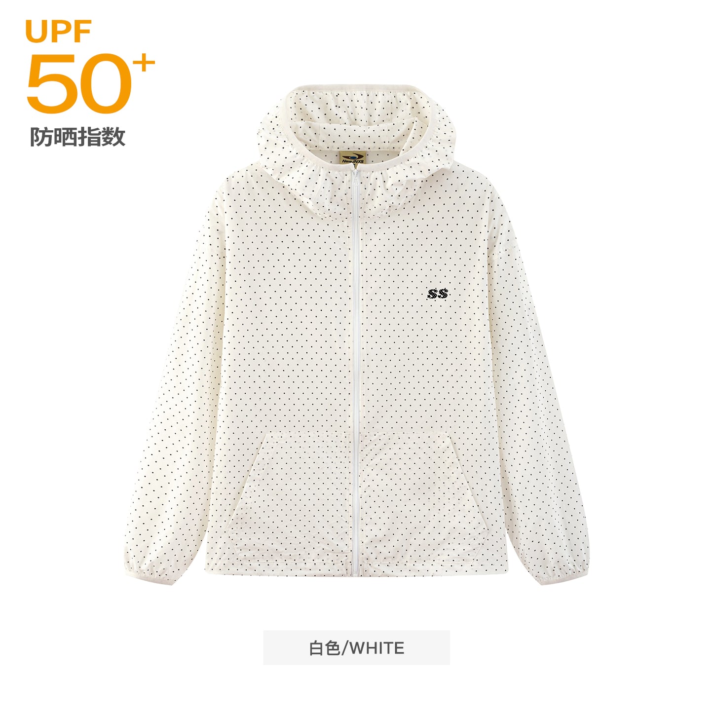 NewJNXS 「SS Collection」 Polka Dot Check Hooded UV Protection Jacket