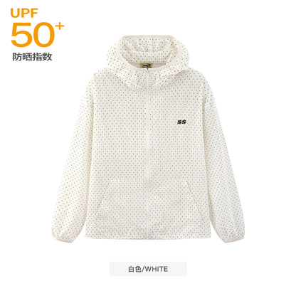 NewJNXS 「SS Collection」 Polka Dot Check Hooded UV Protection Jacket