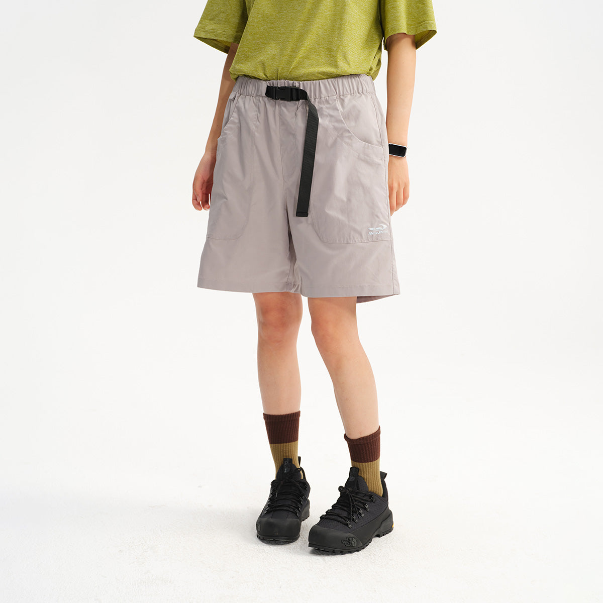 NewJNXS Water-Repellent Outdoor Adjustable Belt Shorts – Unisex