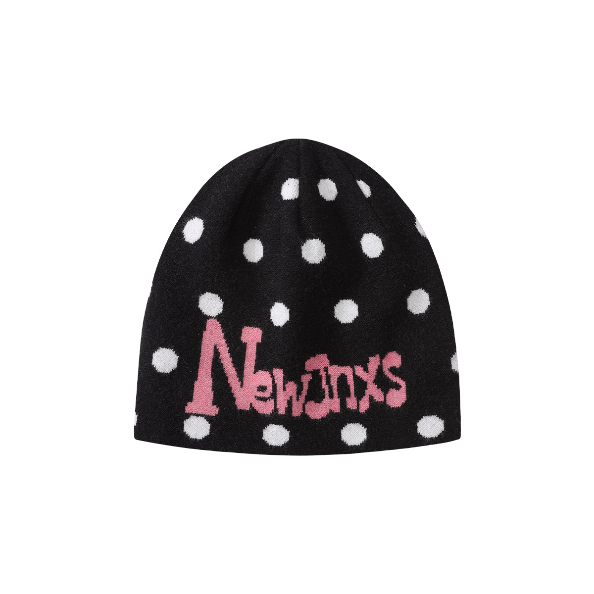NewJNXS Polka Dot Knit Beanie