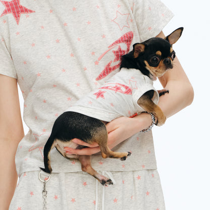 NewJNXS All-Star Cooling Fitted Tee Set&Pet Tee