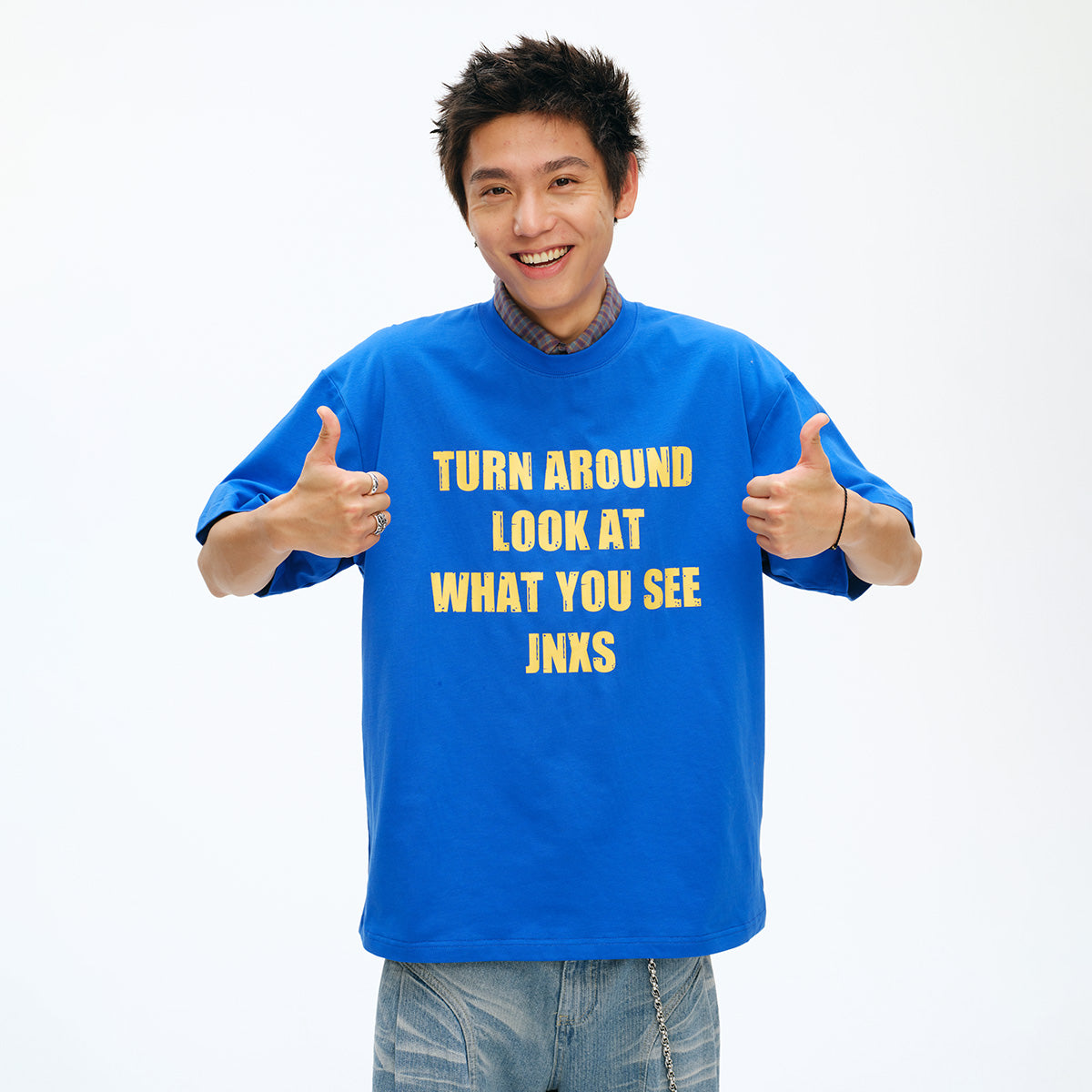 NewJNXS Turn Around Graphic Unisex Tee