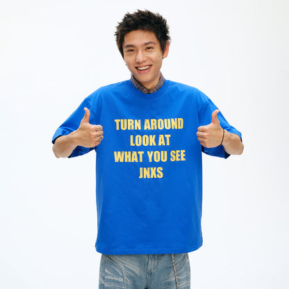 NewJNXS Turn Around Graphic Unisex Tee