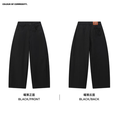 NewJNXS Vintage Twill Relaxed Barrel Pants