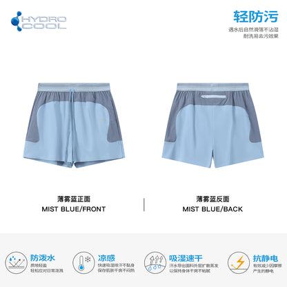 NewJNXS Women's Elastic Mesh Panel Breathable Sport Shorts – Outdoor Training & Running 4-inch Shorts